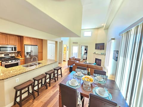 Open concept layout is perfect for lifetime memories at the HappyNest!