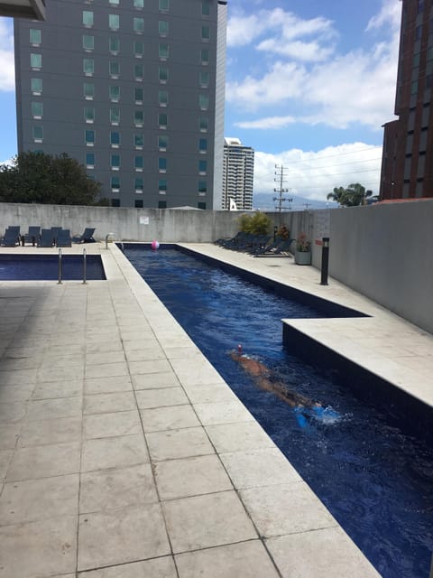 Outdoor pool, a lap pool