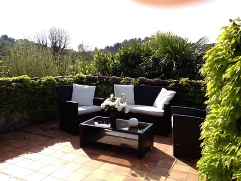 Private terrace outside master bedroom