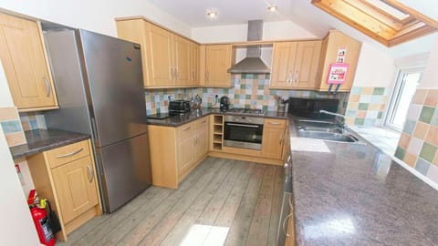 Bright kitchen diner space