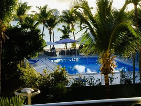 Indoor pool, outdoor pool