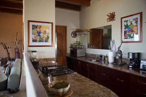 Modern Kitchen with Granite counters