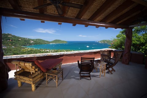 The view from the terrace