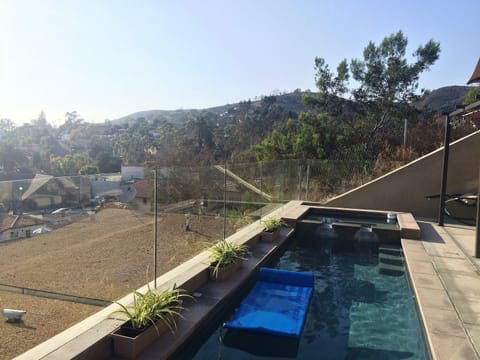 Indoor pool, a heated pool