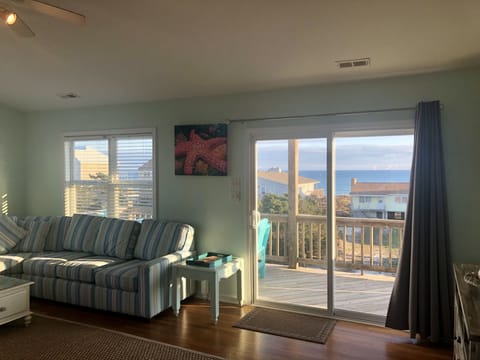 Enjoy Ocean views from the main living area.