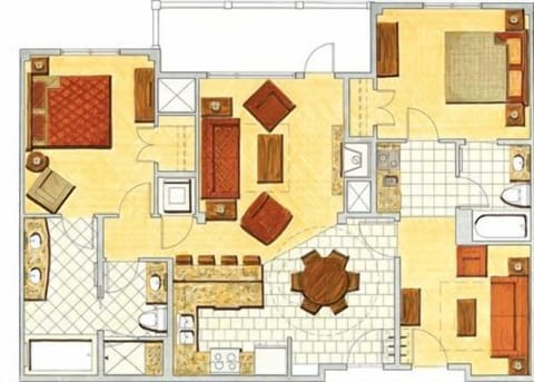 Two-bedroom Floorplan