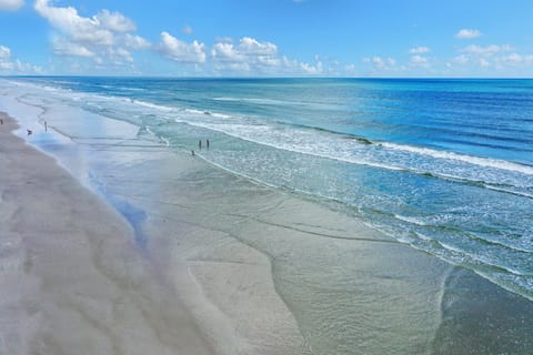 On the beach