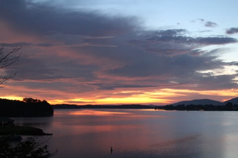 Good morning sunrise from Smith Mountain Lake!