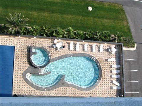 Indoor pool, outdoor pool