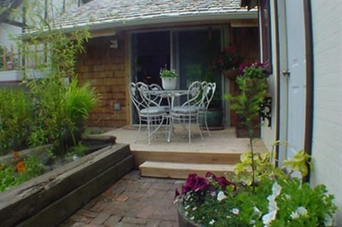 rear patio