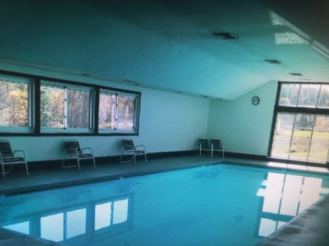 Indoor pool, a heated pool