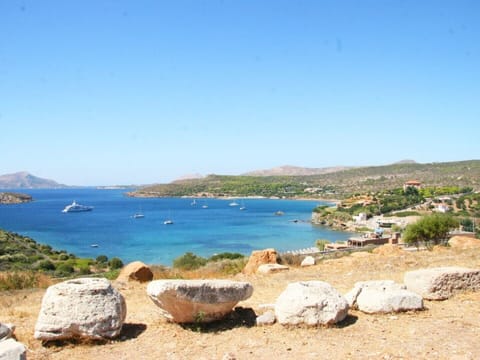 The remains of the temple of Athena, at Cape Sounion