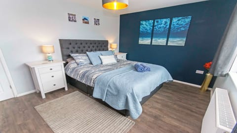 Master bedroom at Sandbanks Braunton North Devon