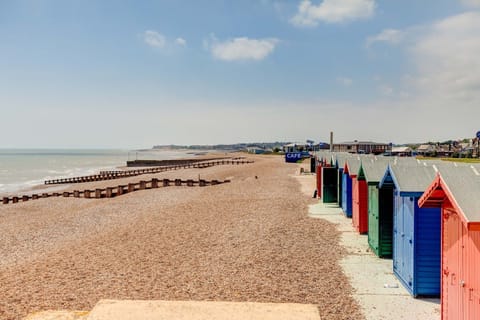 On the beach