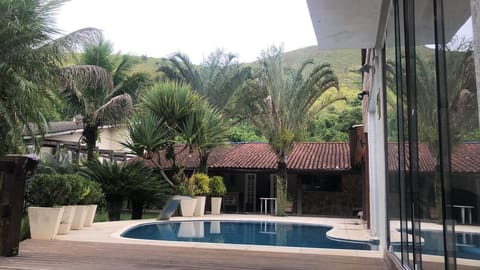 Indoor pool, outdoor pool