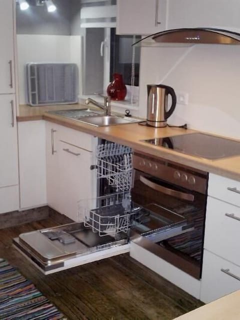 Dishwasher, baking-oven, Coffee machine, water digester