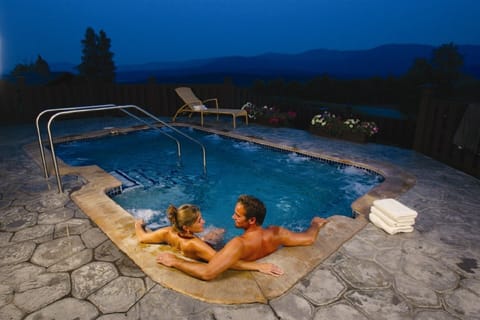 Indoor pool, a heated pool