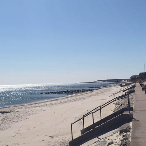 On the beach