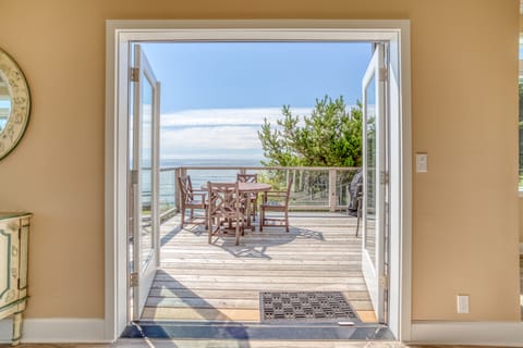 Balcony with Beach View