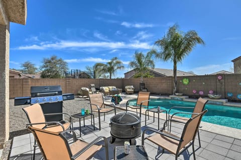 San Tan Valley Vacation Rental | 5BR | 3BA | 2,377 Sq Ft | Stairs Required