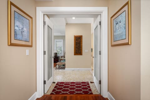 Master bedroom entry