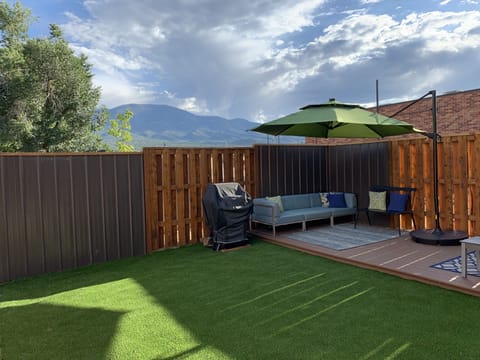 Bonus South facing backyard!