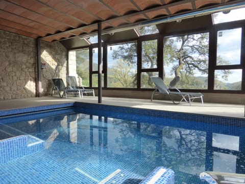 Indoor pool, outdoor pool