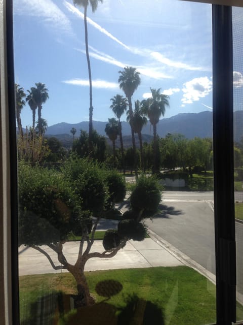 View from the king master bedroom nook