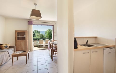 Curb your appetite by indulging on a snack in your kitchenette!