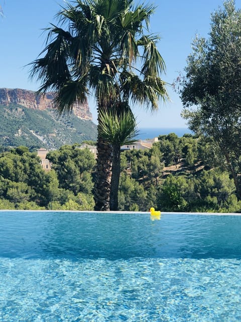 Outdoor pool, an infinity pool