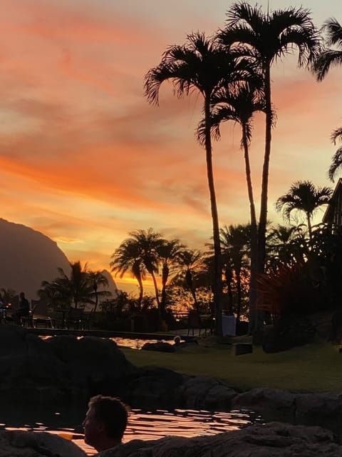 Sunset from Hanalei Bay Resort!