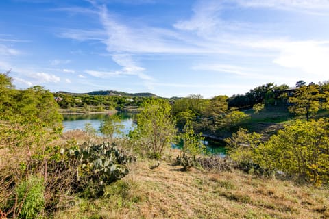 Path down to the lake.  