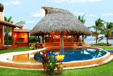 Pool Palapa and BBQ