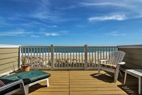 Take in these stunning views from this Ocean City vacation rental condo!