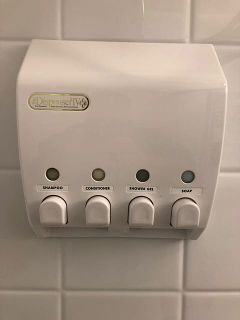 No need to pack yours. Quality hair care and body wash provided.