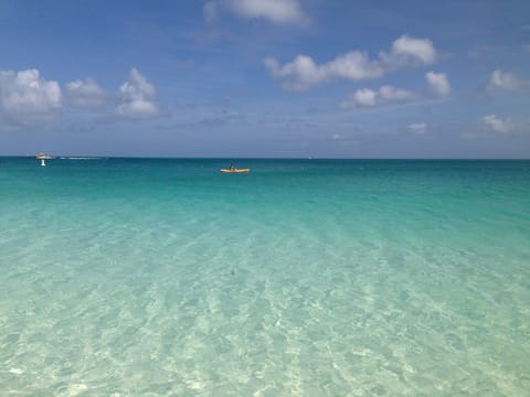 Sun loungers, beach towels