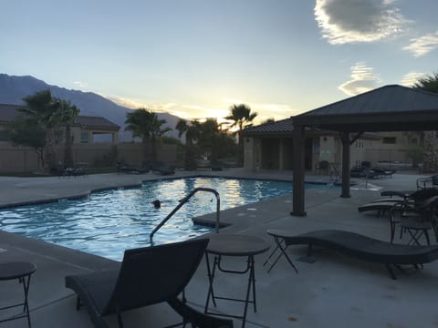 Outdoor pool, a lap pool