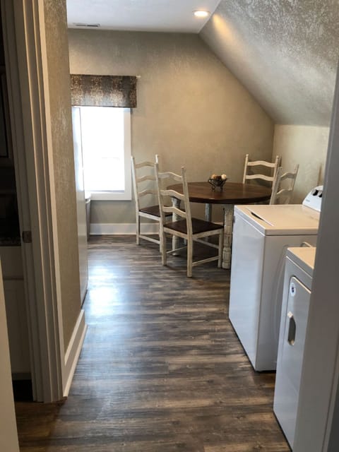 Use of the full size laundry in the apartment included with your stay