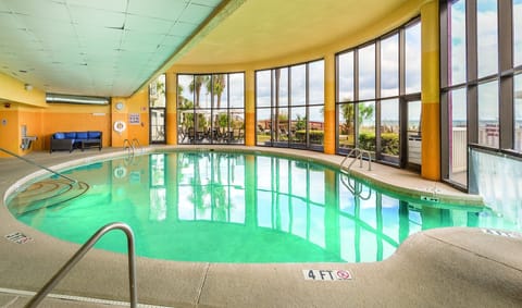 Indoor pool, a heated pool