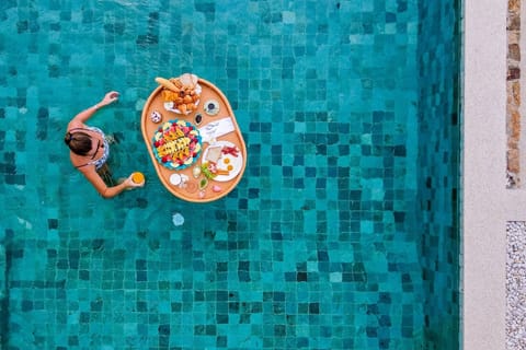 Indoor pool, outdoor pool