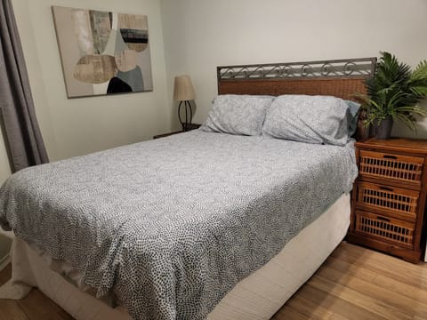 Memory foam beds, in-room safe, iron/ironing board, free WiFi