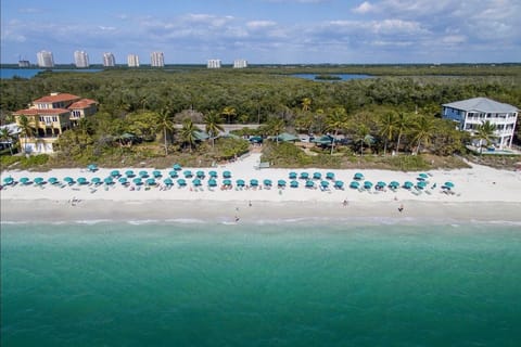 Sun loungers, beach towels