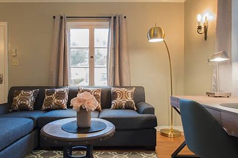 Living room, L shape sofa