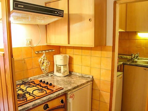 Fridge, oven, cookware/dishes/utensils