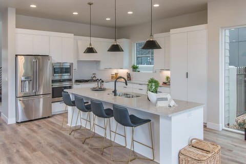 Kitchen with all new appliances