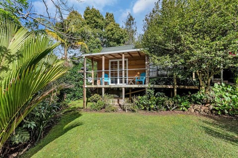 Your own space nestled in a peaceful garden next to the Waiarohia Stream. Better than a single shared room anywhere!