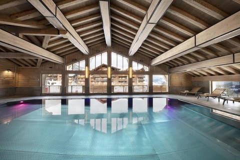 Indoor pool, a heated pool