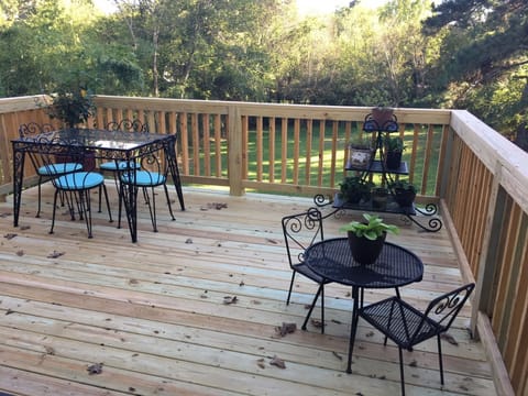 Backyard deck