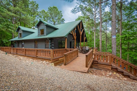 Authentic log cabin
