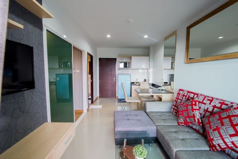 Living Space and Dining Area